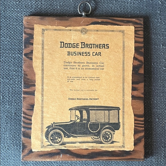 Other - Vintage Car Wall Plaques